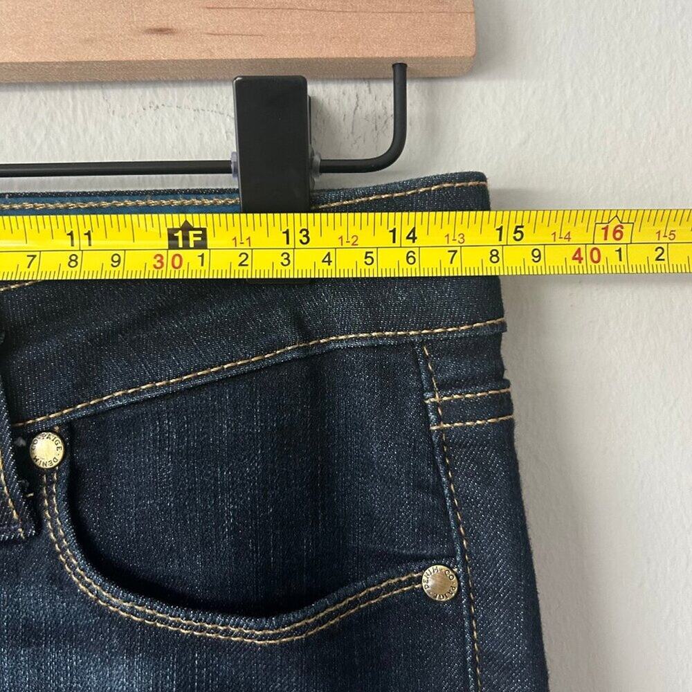 PAIGE Skyline Skinny Jeans Dark Wash Denim Women’s Size 27 - Picture 10 of 12